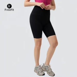 STORE freefit nude free celana flared olahraga wanita panjang legging high waist gym yoga running bt003