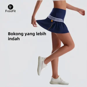freefit buttery celana panjang olahraga wanita leggings high waist cepat kering elastis tinggi bt015